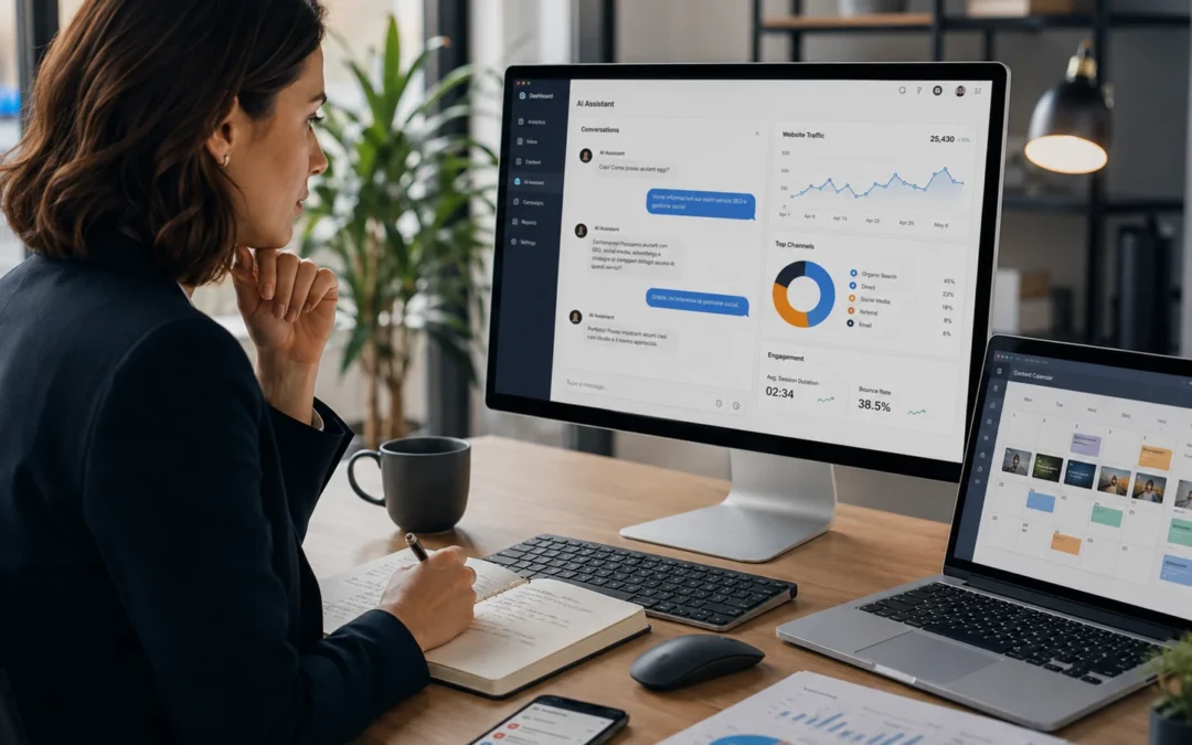 Intelligenza Artificiale Strategica: Ottimizza la Tua Presenza Online e Raggiungi i Tuoi Obiettivi di Business